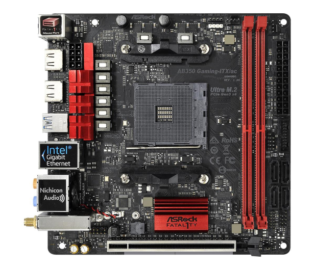 ASRock Fatal1ty AB350 Gaming-ITX/AC - 458393 - zdjęcie 3